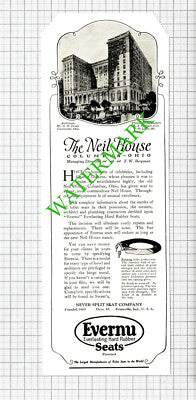 The Neil House Columbus Ohio FW Bergman Never Split Seat Co USA -1926 Cutting