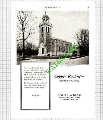 Scarborough On Hudson Presbyterian Church Shepard Haydel Shepard -1926 Cutting