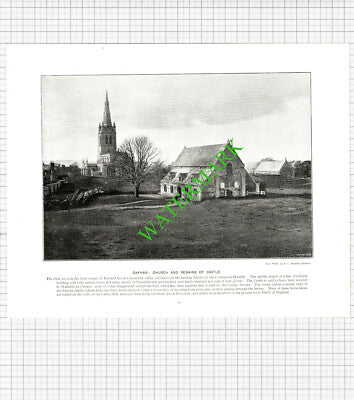 Oakham Rutland Church - c.1900 Book Print