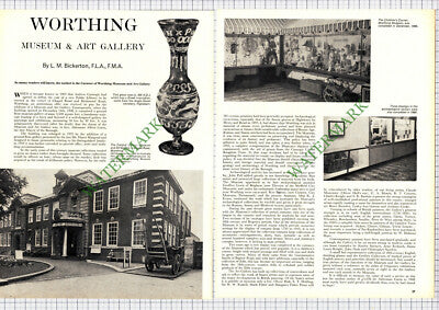 9417) Worthing Museum and Art Gallery - 1968 Article