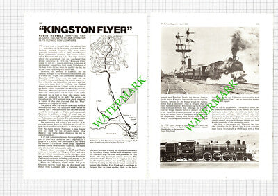 Kingston Flyer New Zealand Railways - 1980 Article