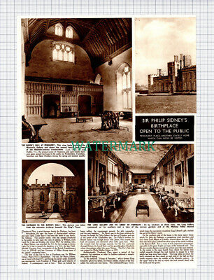 (X14) Sir Philip Sidney Penshurst Place Open To Public - 1950 Clip