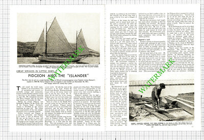 Harry Pidgeon ISLANDER Voyage - 1930S Article