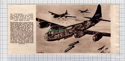 C5148) Boeing B-29 B29 Aeroplane Bomber - c.1945 Clip