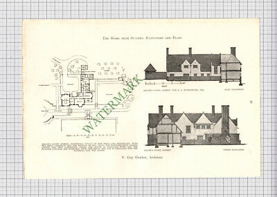 8934) Solom's Court Surrey Guy Dawber / Hastings-Watson Fairwater Cardiff c.1906
