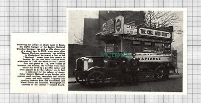 C2781) Eastern National Omnibus Co Steam Bus Essex - 1964 Clip