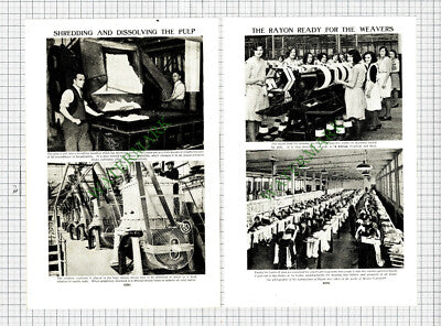 Messrs Courtaulds Rayon Factory - c.1940s Picture Article