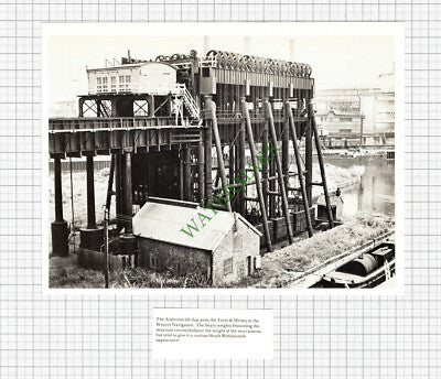 Anderton Lift Trent & Mersey Weaver Navigation - c.1980s 2-Part Cutting