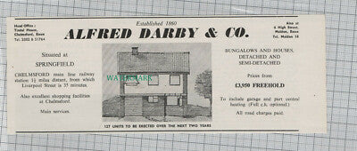 C1381) Springfield Essex House Sale Advert - 1964 Clip