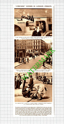 Alex de Antiquis Shot London Jewellery Raid - 1947 Cutting
