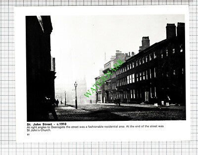 Manchester City Exhibition Hall / St John Street - 1970s Cutting