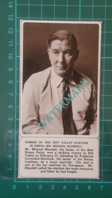 C2680) Mr Michael Blundell New Kenya Party Rift Valley Election - 1961 Clip