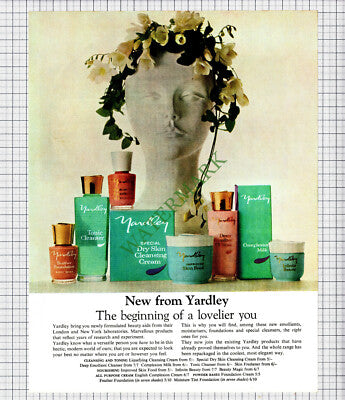 9427) Yardley Advert - 1964 Cutting