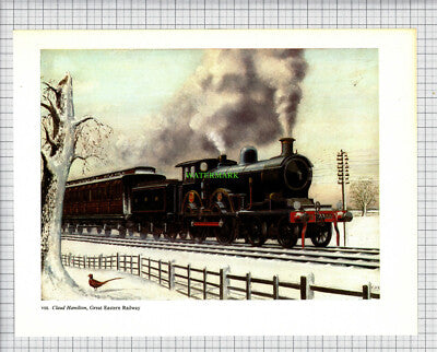 Claud Hamilton Great Eastern Railway Engine - c.1965 Print