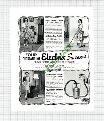 ELECTRIX LIMITED Advert - 1948