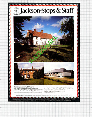 Wavendon Buckinghamshire House Sale Advert - 1991 Cutting