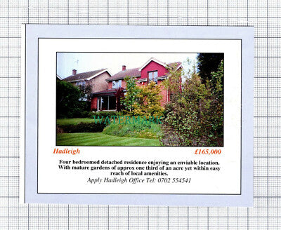 C5944) Hadleigh Essex House Sale Advert - 1994 Small Cutting