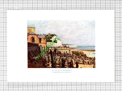 Bleak House Broadstairs Kent - c.1916 Small Antique Print