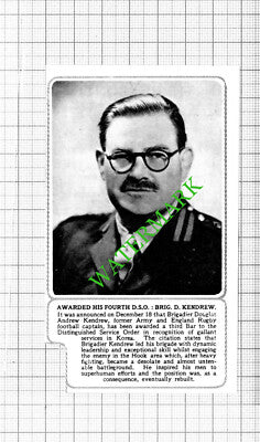 Brigadier Douglas Andrew Kendrew - 1953 Small Cutting