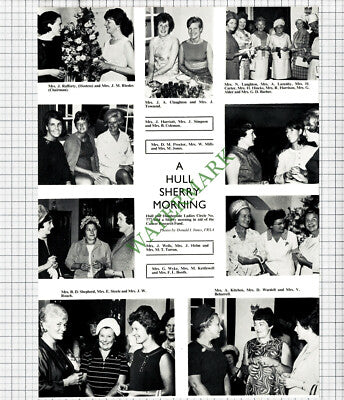 Hull Humberside Ladies No 777 Tarran Claughton Beharrell Hincks - 1967 Cutting