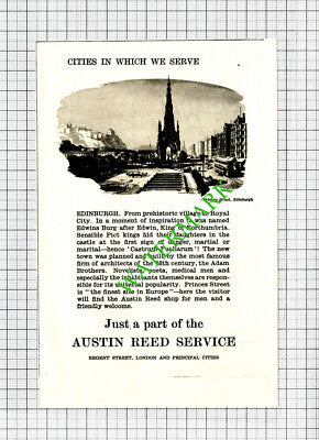 Austin Reed Edinburgh Small Advert -1947 Cutting