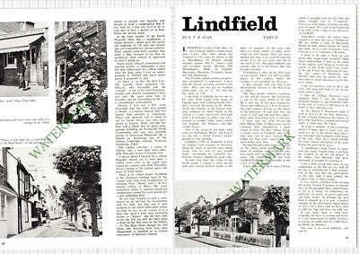 9333) Lindfield Sussex - 1965 Article