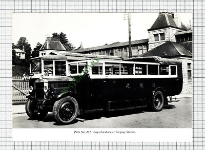 C7873) Guy Charabanc Torquay Station - Cutting