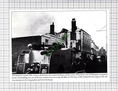 C8018) Court's Showroom Fire Canterbury - Cutting