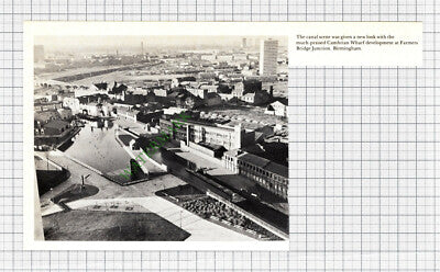 C8058) Farmers Bridge Junction Birmingham Cambrian Wharf - 1970s Cutting / Print