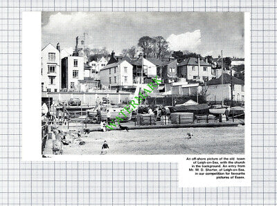 Leigh on Sea Essex - 1971 Cutting