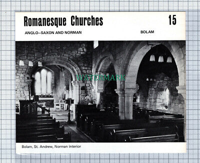 C4447) St Andrew Church Bolam Northumberland - 1969 Cutting