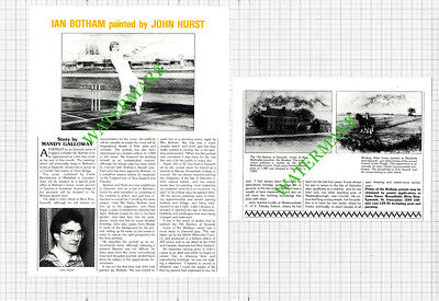John Hurst Artist Epworth Lincolnshire - 1988 Article