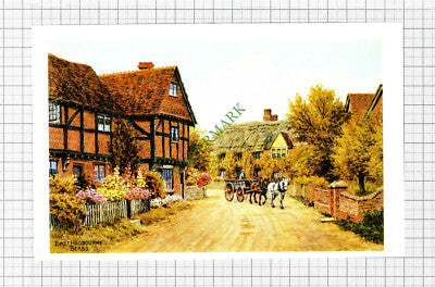 East Hagbourne Berkshire - c.1990s Small Cutting / Print