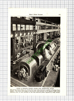 C1359) Barking Power Station - c.1950s Cutting