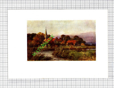 Bury Church Sussex - c.1913 Small Print