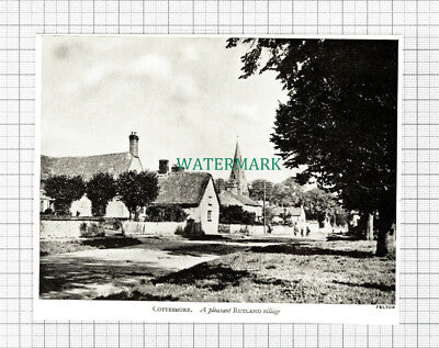 C5641) Cottesmore Rutland - 1940s Cutting
