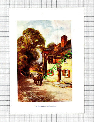 The Leather Bottle Cobham Kent - c.1910 Small Print