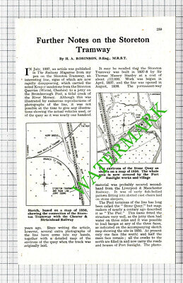 Storeton Tramway - 1945 Small Article