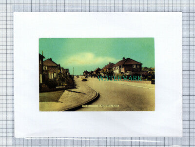 C4259) St Paul's Drive Syston Leicester Book Print