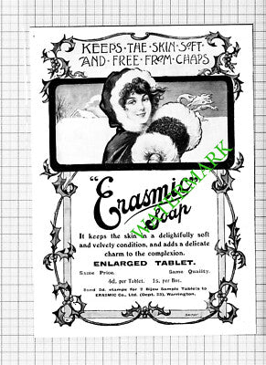 Erasmic Soap SMALL ADVERT - 1903 Cutting