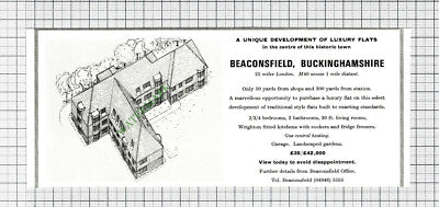 Beaconsfield Buckinghamshire House Advert - 1977 Cutting