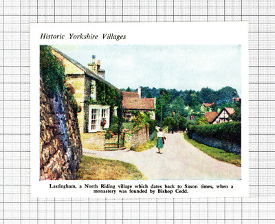 Lastingham Yorkshire - 1962 Small Cutting