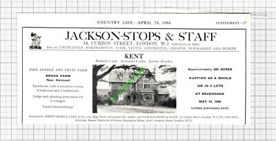 Broke Farm Halstead Kent Sale Advert -1966 Cutting