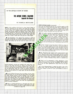 The Antique Stores Shalford Essex Judy Hutchinson - 1971 2-Part Cutting