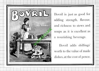 Bovril Advert - 1903 Cutting