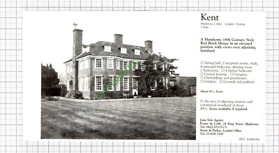 C7856) Maidstone Kent - 1981 Cutting