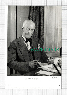 C5430) Lt Col W E Lyon - 1959 Cutting