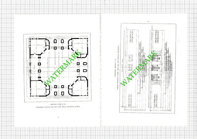 Port Trust Rangoon Burma Passenger Station TO Foster Architect 1929 Book Prints