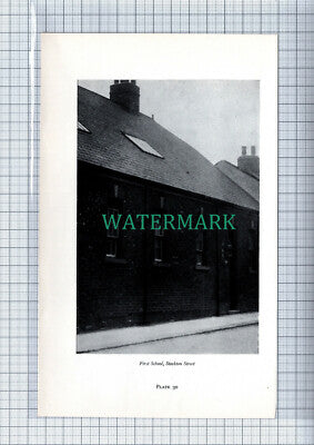 C4163) Middlesbrough First School Stockton Street - Book Print