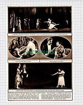 (X223) Royal Opera House Covent Garden Desmond Doyle Lynn Seymour - 1961 Clip